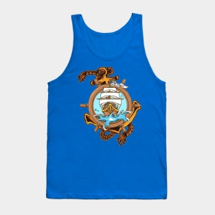 Sail To Atlantic - sailing ship Tank Top